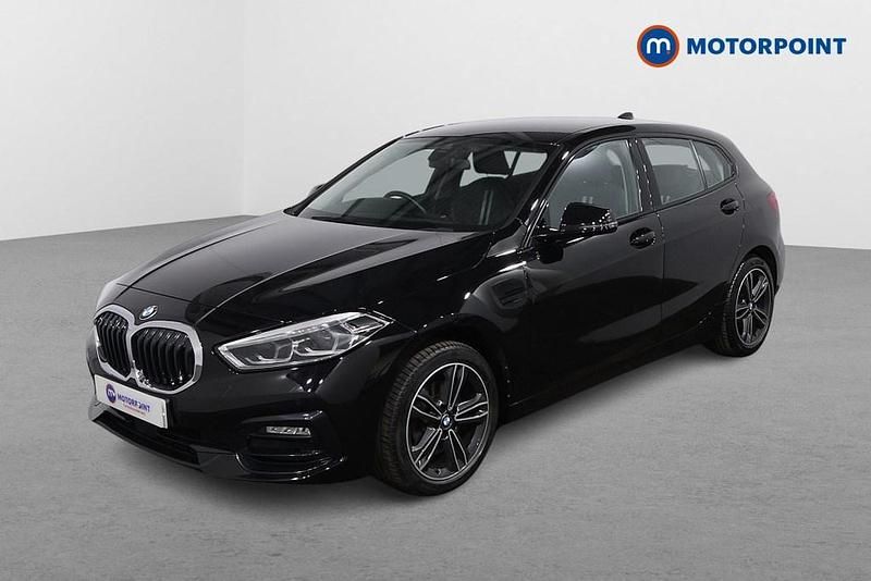 Used BMW 116 Sport Line 116 HP (85 kW) 2021 Black Hatchback