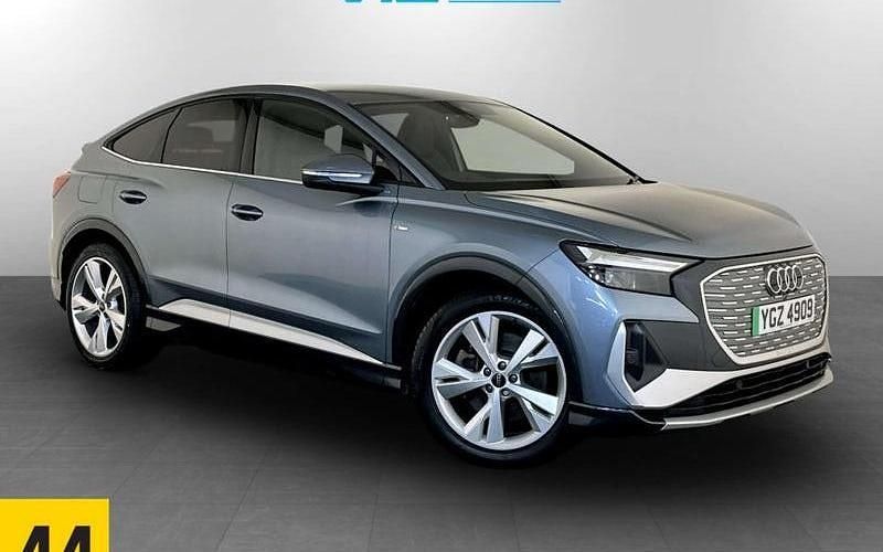 Used 2023 Audi Q4 Sportback e-tron S-Line SUV | £21,995 (Good price) - Image 1/3