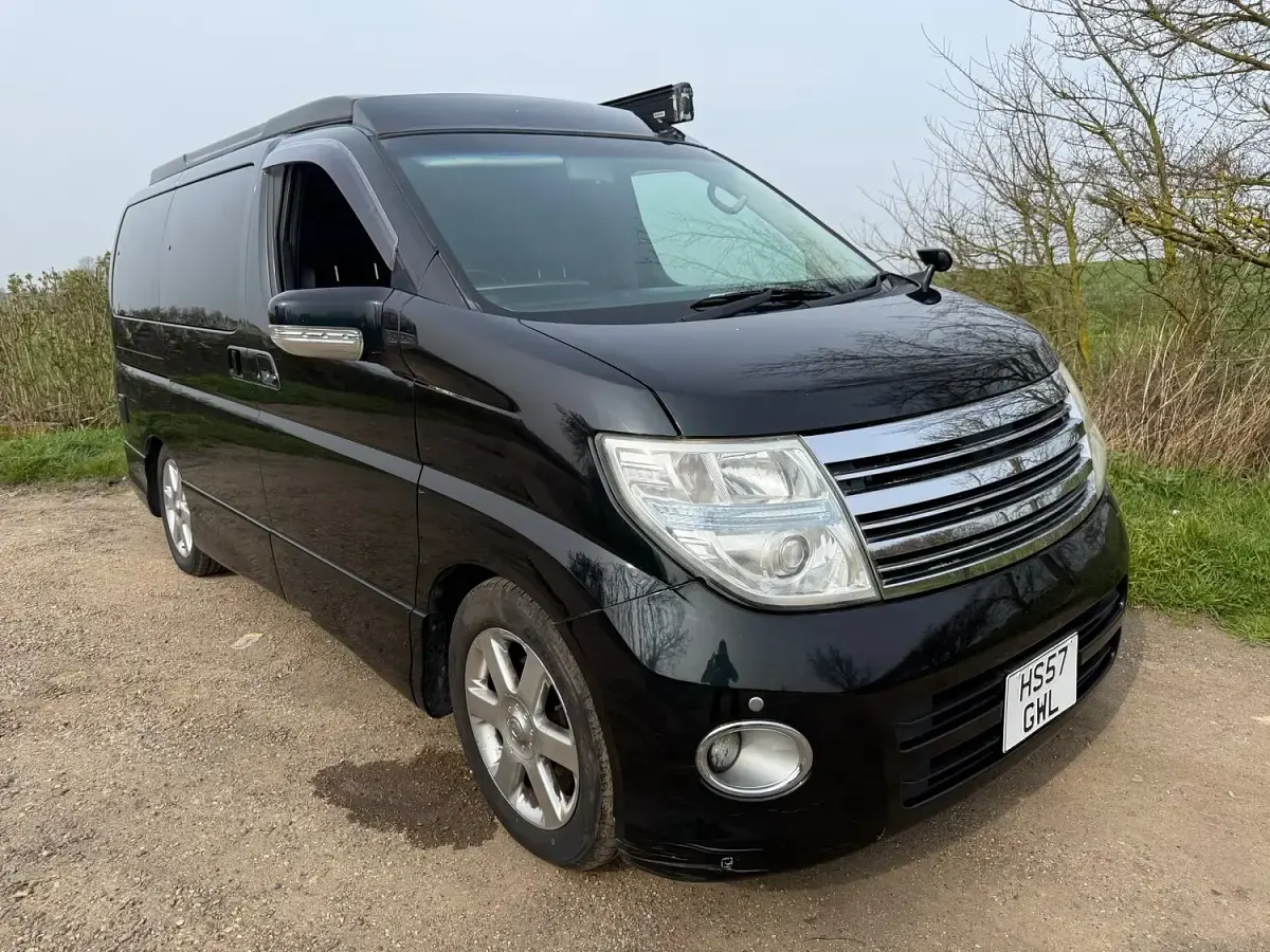 Used Nissan Elgrand 2021 Black MPV