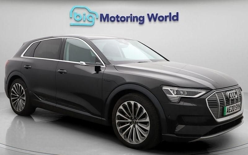 Used Audi e-tron 300 kW (408 HP) 2020 Black SUV