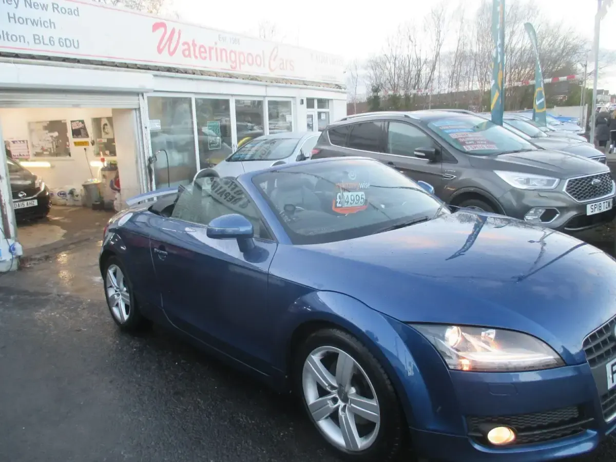 Begagnad Audi TT Performance 200 HK (147 kW) 2008 Blå Sportkupé