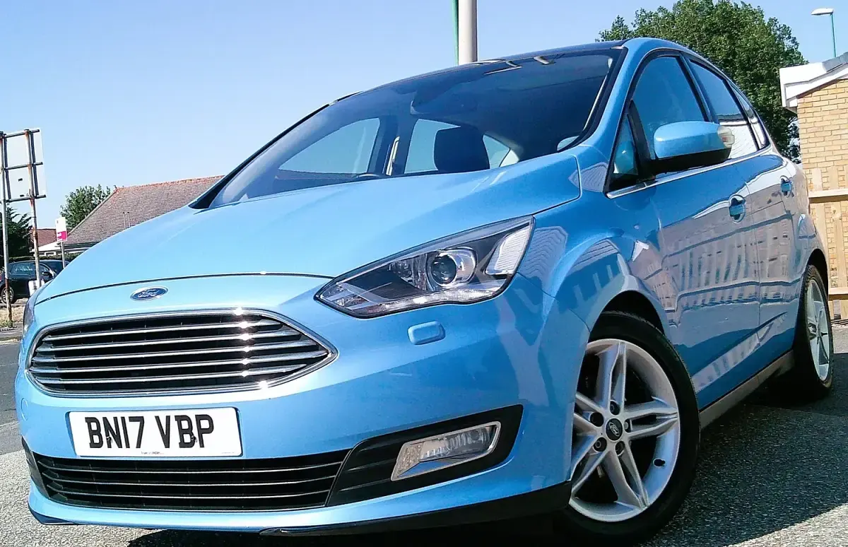 Used Ford C-MAX Titanium X 120 HP (88 kW) 2017 Blue MPV
