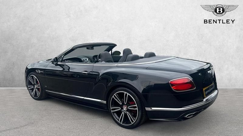 Used Bentley Continental GT Convertible Mulliner 521 HP (383 kW) 2018 Onyx black Cabriolet