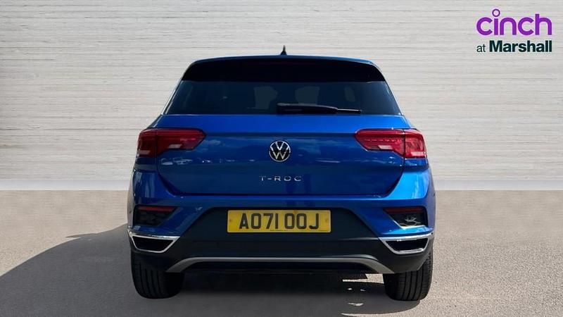 Used VW T-Roc Active 150 HP (110 kW) 2021 Blue SUV