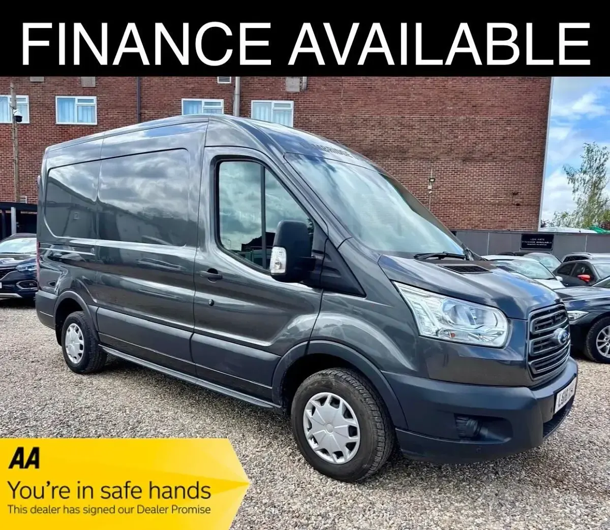 Begagnad Ford Transit 140 HK (102 kW) 2018 Grå Van