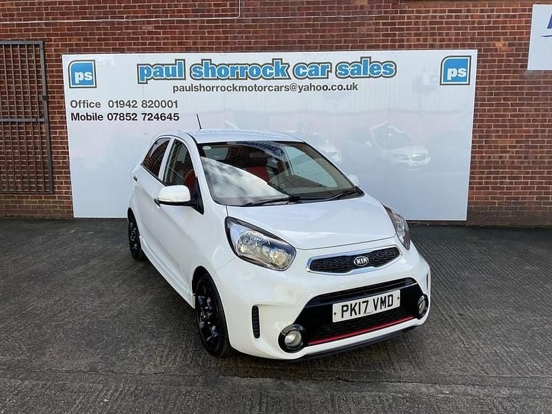 Used Kia Picanto Sport 84 HP (61 kW) 2017 White Hatchback