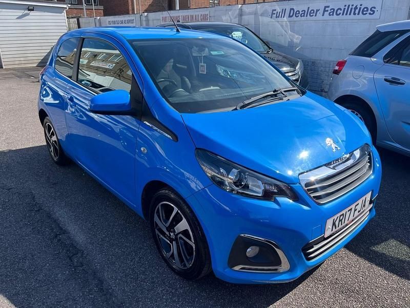 Blue Used 2017 Peugeot 108 Allure Hatchback | £4,690 (Fair price) - Image 1/4