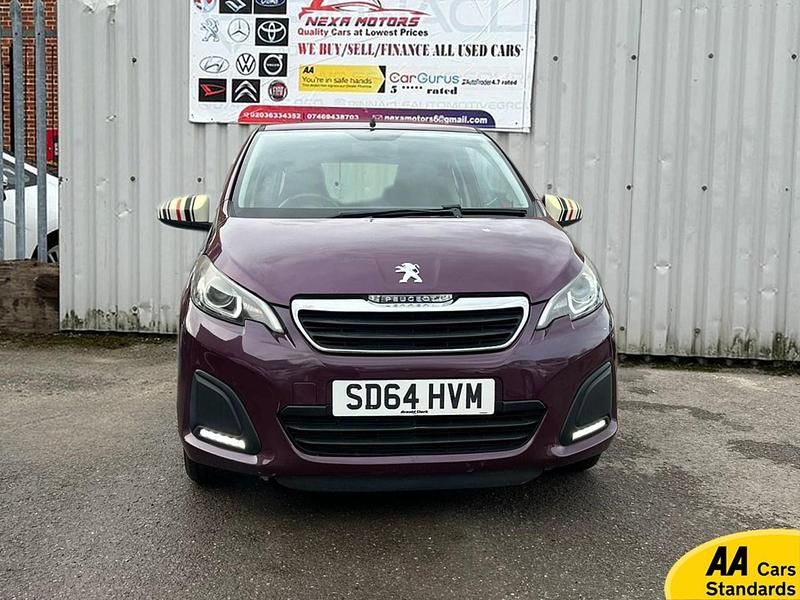 Used Peugeot 108 Active 68 HP (50 kW) 2014 Mauve/purple Hatchback