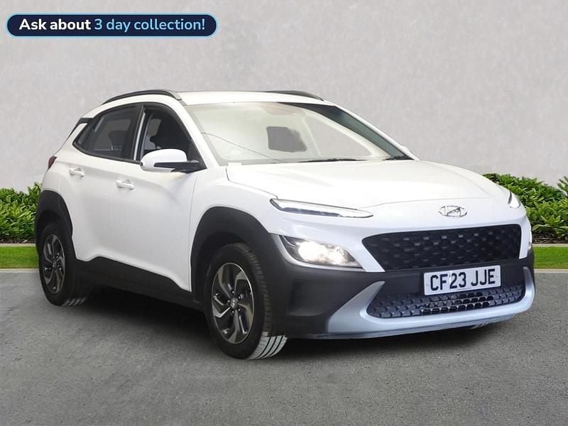 White Used 2023 Hyundai Kona SE SUV | £17,629 (Good price) - Image 1/4
