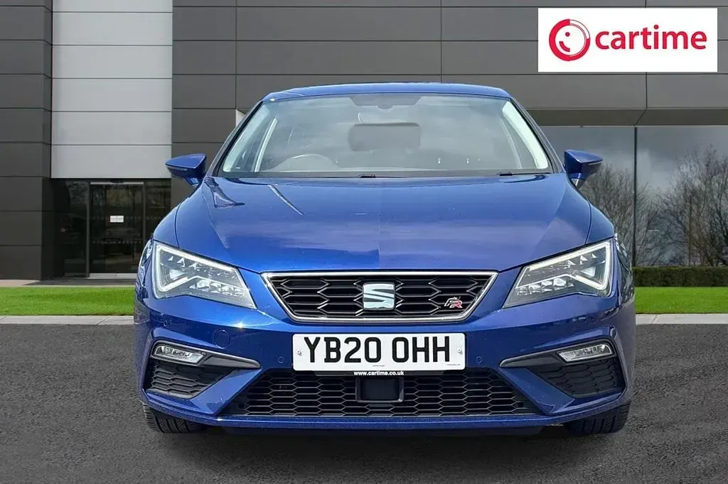 Used Seat Leon FR 150 HP (110 kW) 2020 Blue Hatchback