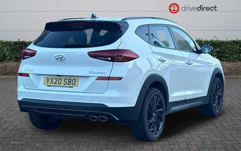 Used Hyundai Tucson N Line 177 HP (130 kW) 2020 White SUV