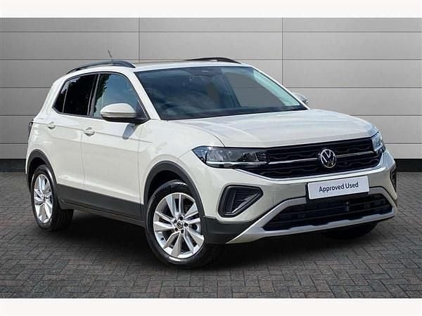 Ascot grey Used 2025 VW T-Cross Match SUV | £22,550 (A bit pricey) - Image 1/4
