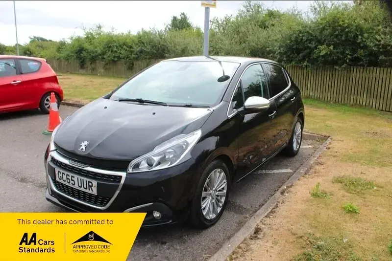 Used Peugeot 208 Allure 2016 Black Hatchback