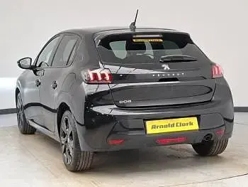 Used Peugeot 208 Allure 100 HP (73 kW) 2020 Black Hatchback