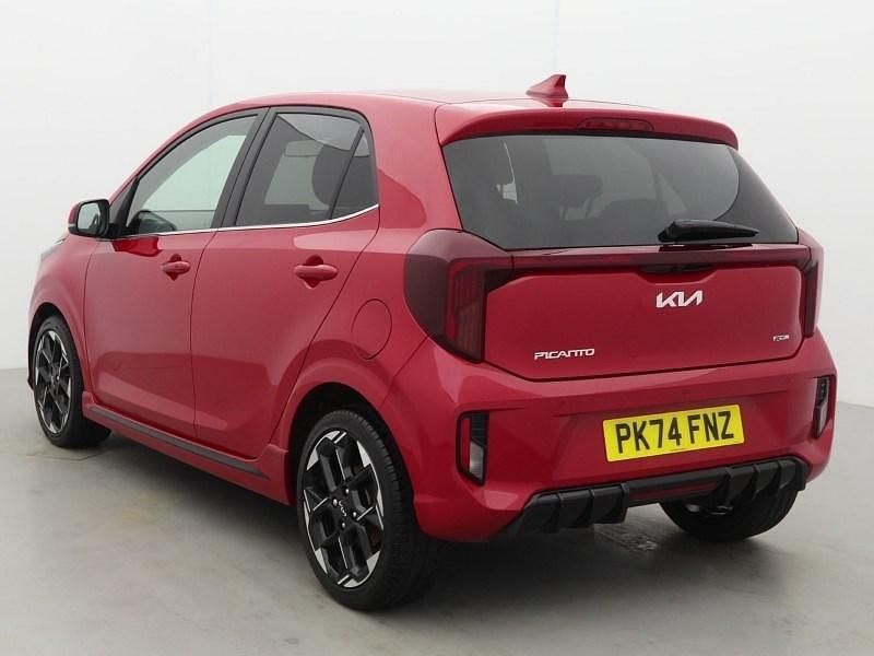 Used Kia Picanto GT-Line S 77 HP (56 kW) 2024 Red Hatchback