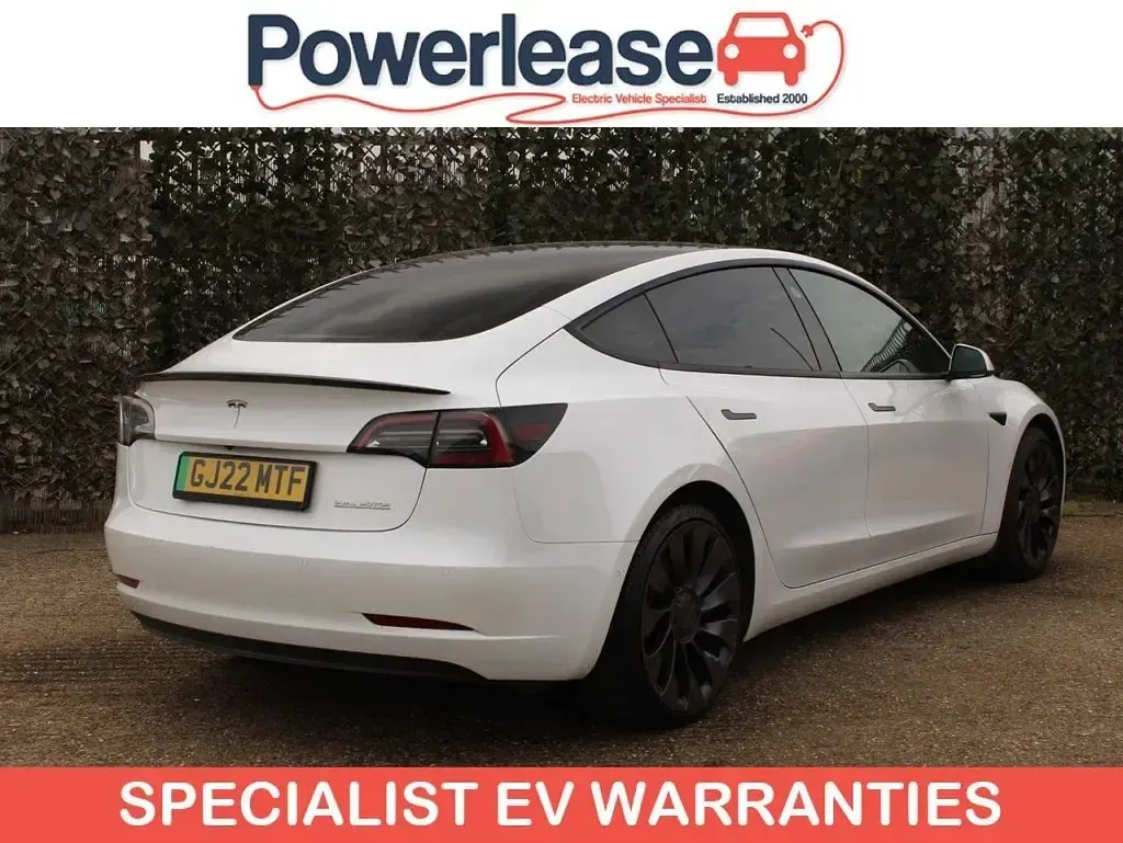 Used Tesla Model 3 Performance 82 kW (112 HP) 2022 White Sedan