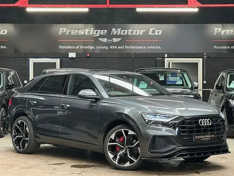 Used Audi Q8 S-Line 286 HP (210 kW) 2018 Grey SUV