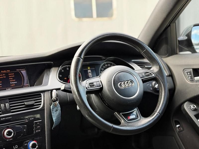 Used Audi A4 S-Line 170 HP (125 kW) 2013 Black Sedan