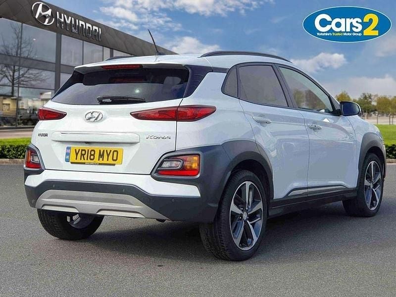 Used Hyundai Kona Premium 2018 White SUV