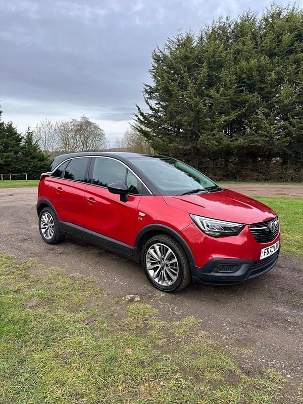 Used Vauxhall Crossland X S 83 HP (61 kW) 2020 Red SUV