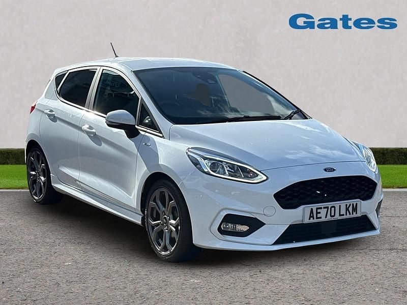 White Used 2020 Ford Fiesta ST-Line Hatchback | £12,299 (A bit pricey) - Image 1/4