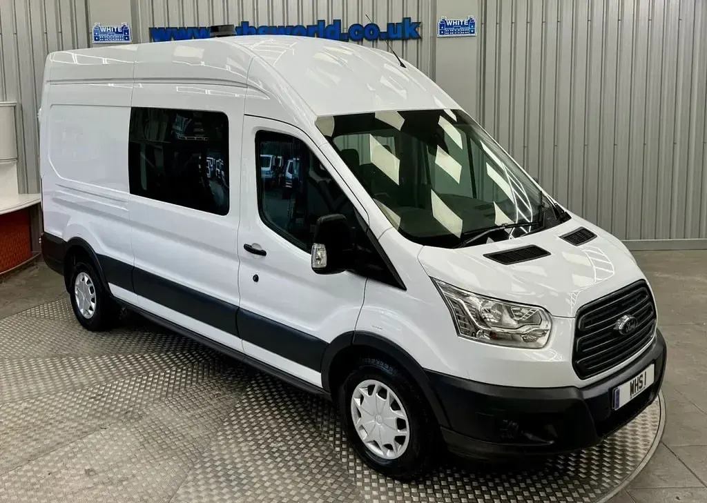 Second-hand Ford Transit 130 CP (95 kW) 2018 Alb Van