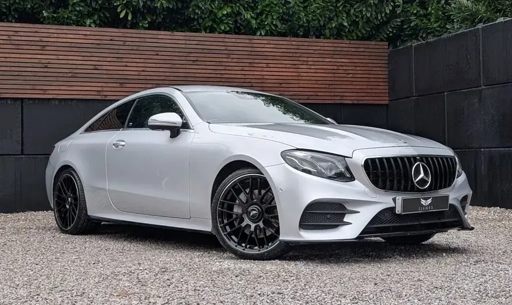 Used Mercedes E220 AMG Line Premium 2021 Silver Coupe