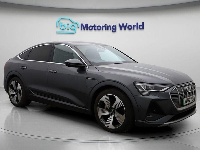 Grey Used 2022 Audi e-tron S-Line SUV | £21,700 (Good price) - Image 1/4