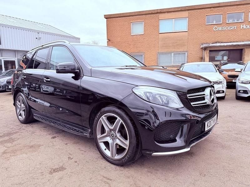 Used Mercedes GLE350 AMG line 2017 Black Estate