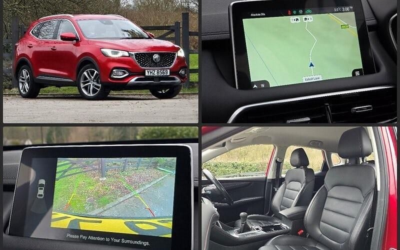 Red Used 2022 MG HS Excite SUV | £12,975 (Fair price) - Image 1/4