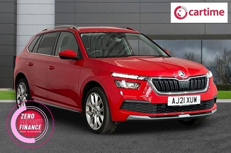 Red Used 2021 Skoda Kamiq SE L SUV | £14,399 (Good price) - Image 1/4