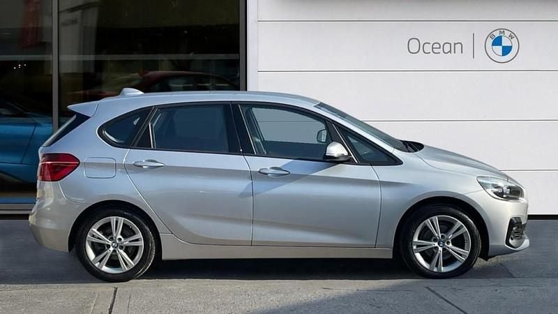 Used BMW 218 Active Tourer Sport Line 138 HP (101 kW) 2019 Silver MPV