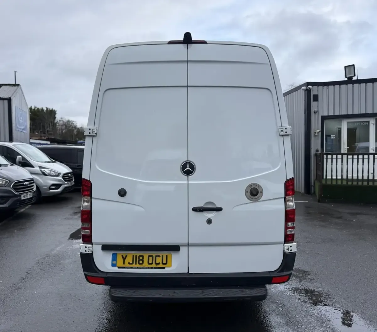 Used Mercedes Sprinter 112 HP (82 kW) 2018 White Van
