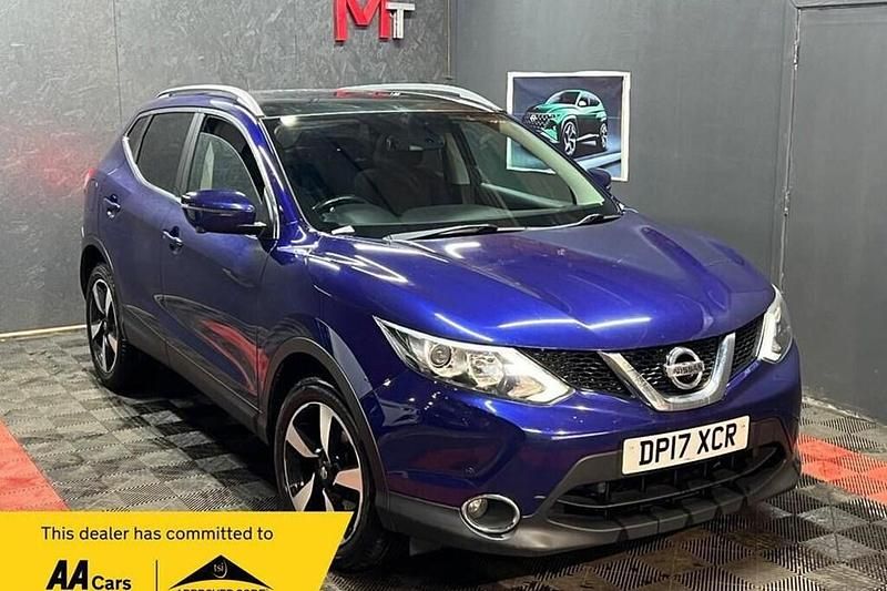 Used Nissan Qashqai N-Connecta 2017 Blue SUV