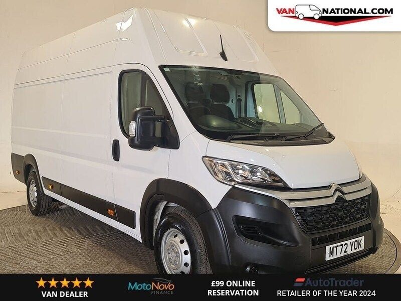 White Used 2022 Citroën Relay Van | £16,290 (Fair price) - Image 1/3
