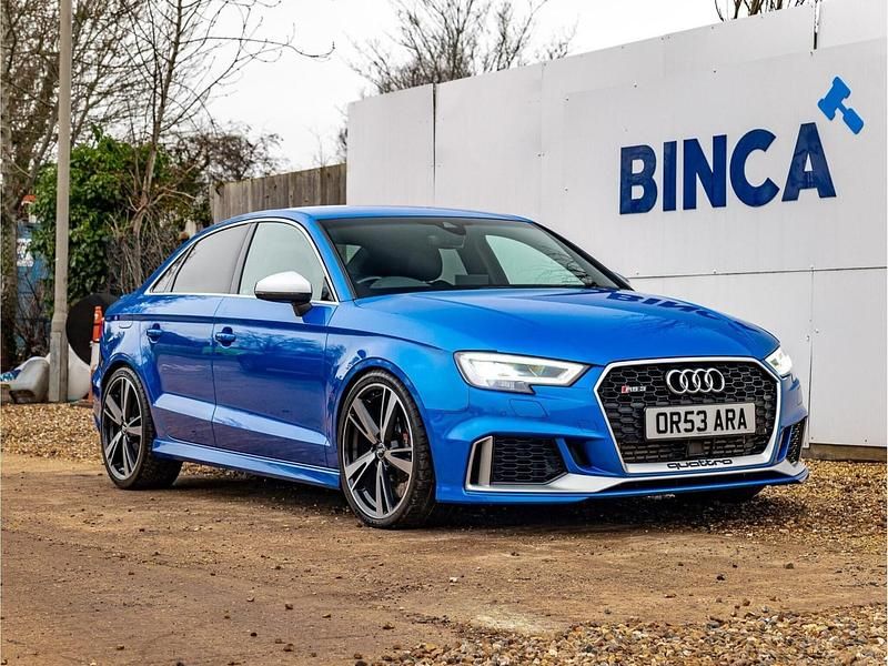 Used Audi RS3 Advanced 2017 Blue Sedan