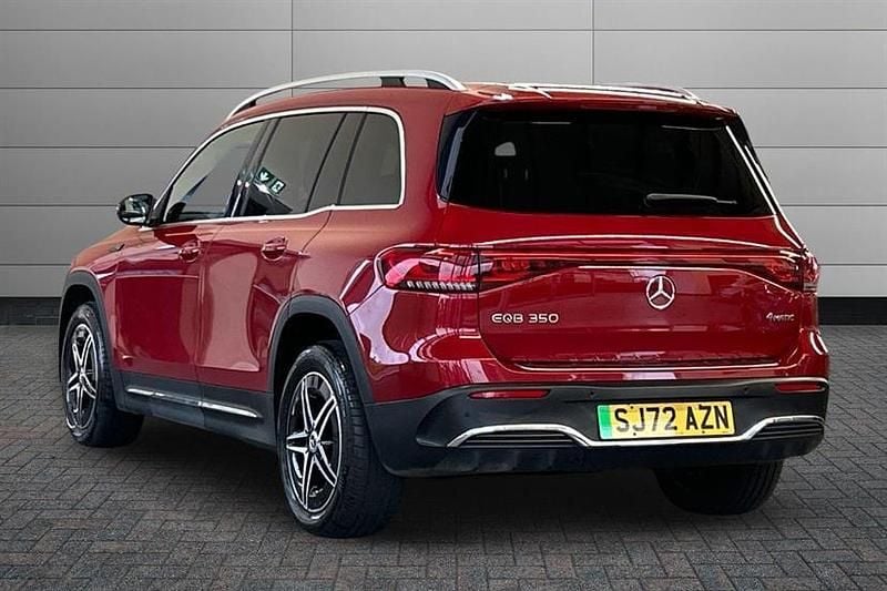 Used Mercedes EQB350 AMG line 214 kW (292 HP) 2022 Red SUV