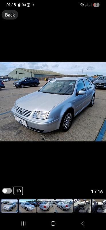 Silver Used 2004 VW Bora Sedan | £4,500 - Image 1/4