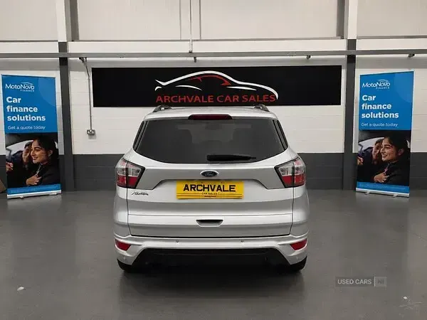 Used Ford Kuga ST-Line 150 HP (110 kW) 2017 Silver SUV