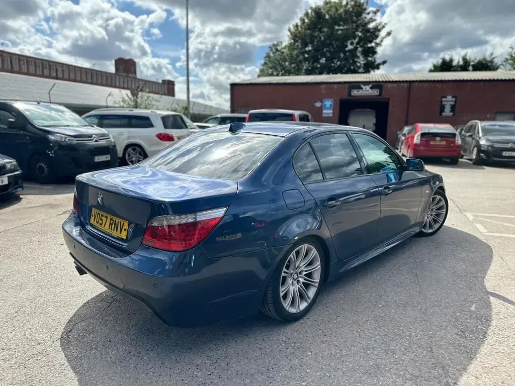 Used BMW 520 M Sport 2007 Blue Sedan