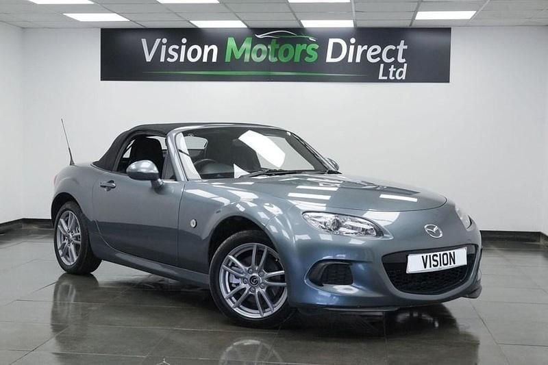 Begagnad Mazda MX5 126 HK (92 kW) 2013 Grå Cab