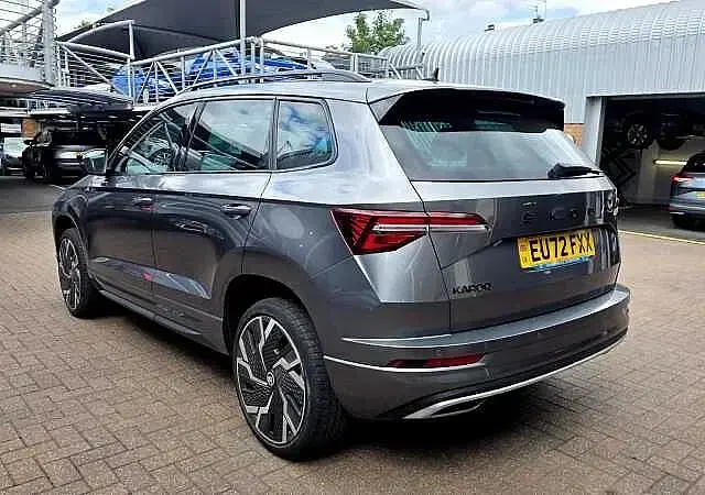 Used Skoda Karoq SportLine 150 HP (110 kW) 2022 Graphite grey metallic SUV
