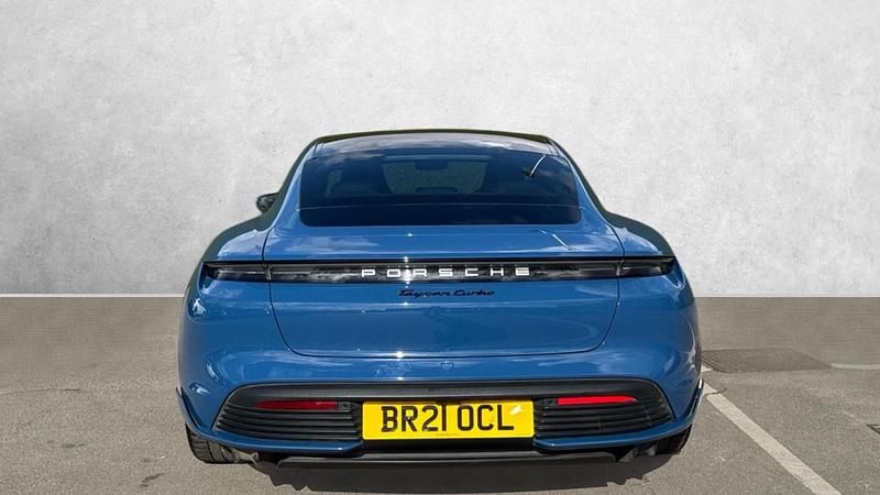 Used Porsche Taycan 500 kW (680 HP) 2021 Blue Sedan