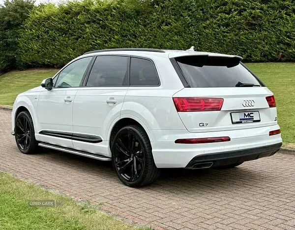 Used Audi Q7 S-Line 2018 White SUV