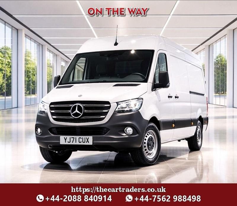 Begagnad Mercedes Sprinter Progressive 2021 Vit Van