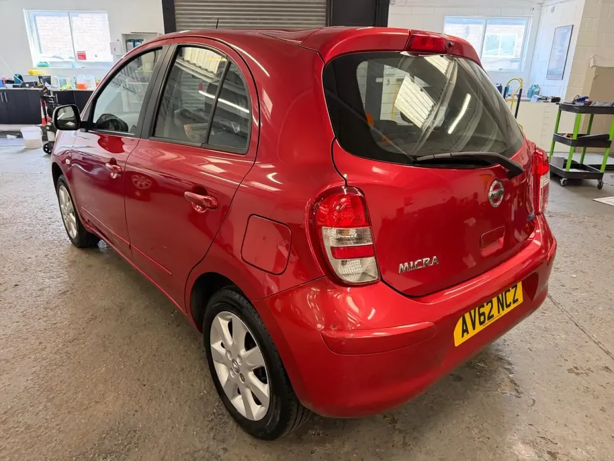 Used Nissan Micra Acenta 2012 Red Hatchback