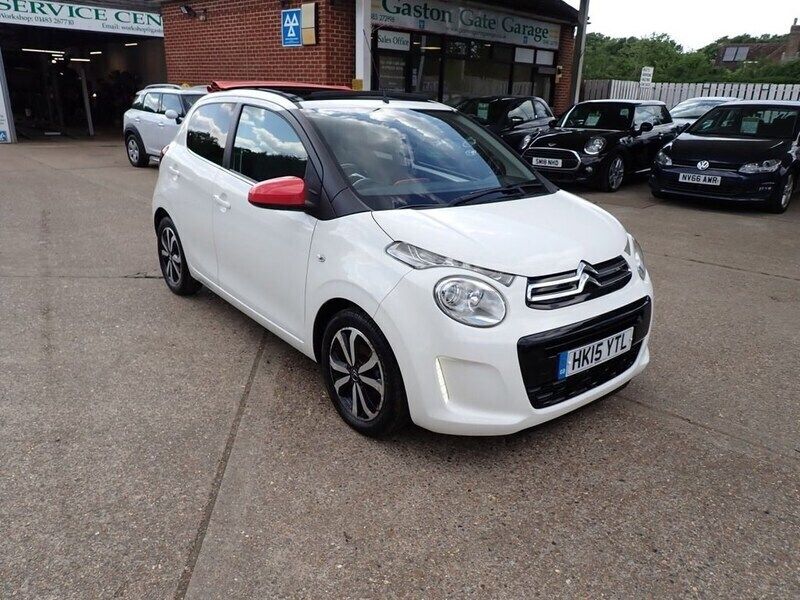 White Used 2015 Citroën C1 Flair Hatchback | £5,390 (Fair price) - Image 1/4