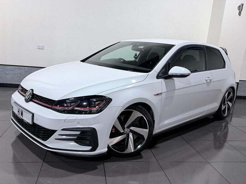 Used VW Golf VII GTI 245 HP (180 kW) 2019 White Hatchback