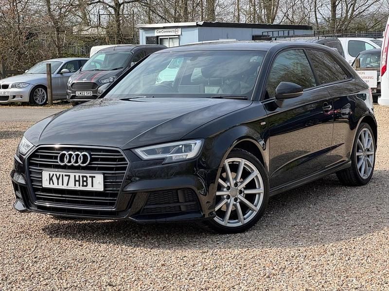Used Audi A3 Black Edition 184 HP (135 kW) 2017 Black Hatchback