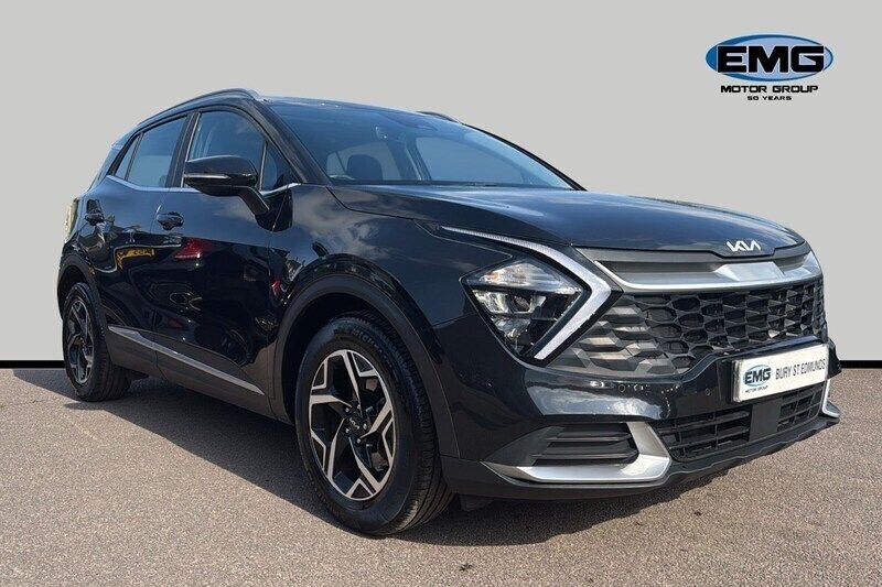 Phantom black Used 2022 Kia Sportage 2 SUV | £20,251 (Good price) - Image 1/3